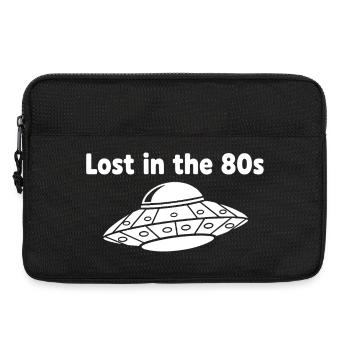 Verloren in den 80ern UFO - Laptoptasche 13" - Schwarz - Vorne