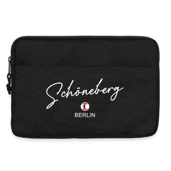 Schöneberg - Berlin Flagge - Berliner Bär - Berlin - Laptoptasche 13" - Schwarz - Vorne