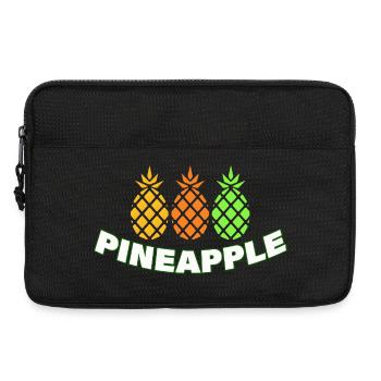 Pineapple - Laptop bag 13" - black - Front