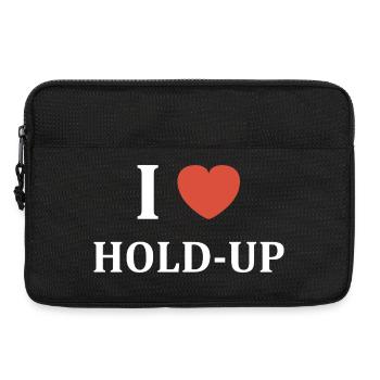Ich mag Hold-Up - Laptoptasche 13" - Schwarz - Vorne