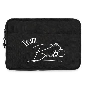 Team Bride - Laptoptasche 13" - Schwarz - Vorne