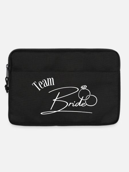 Team Bride - Laptoptasche 13" - Schwarz