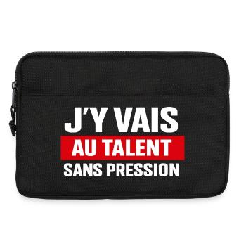 Soit j'ai raison soit tu as tort cadeau drôle  - Sacoche pour ordinateur portable 13 pouces - noir - Devant