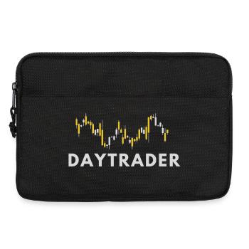 Trader - Trading Börse Aktien - Laptoptasche 13" - Schwarz - Vorne