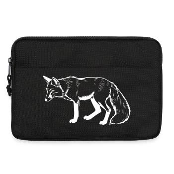 Fuchs - Laptoptasche 13" - Schwarz - Vorne