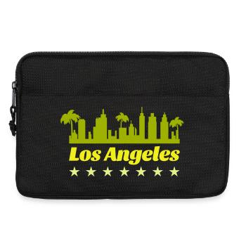 Skyline de Los Angeles - Sacoche pour ordinateur portable 13 pouces - noir - Devant