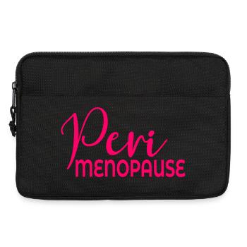 Wechseljahre Frauen Perimenopause - Laptoptasche 13" - Schwarz - Vorne