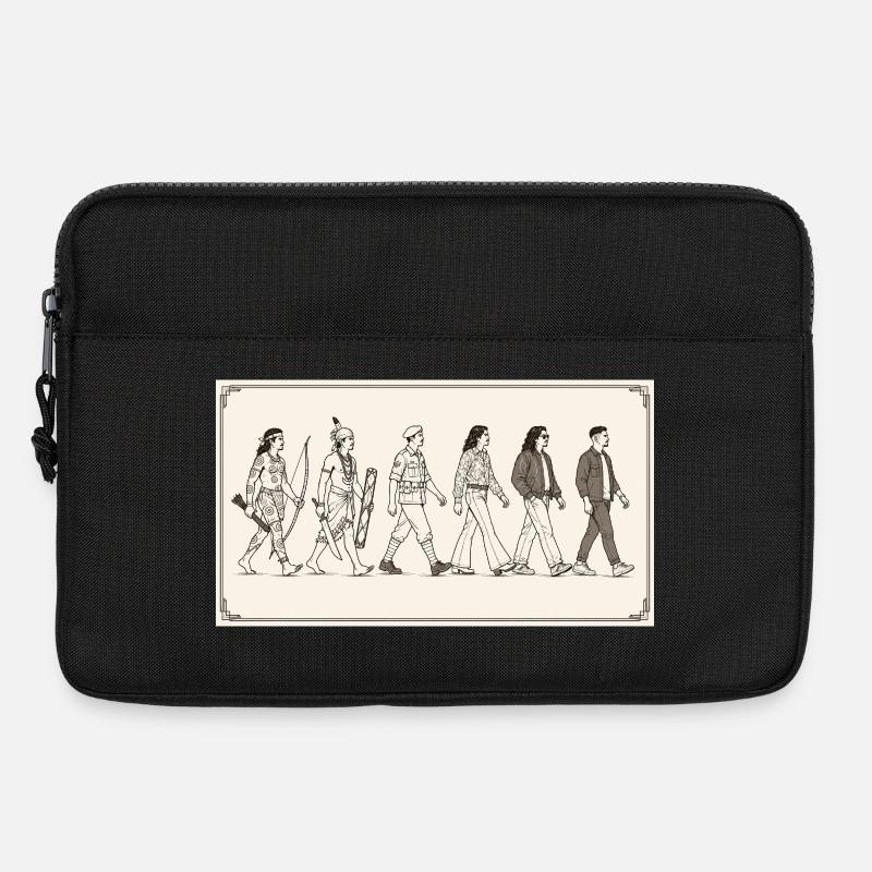 Molukkische Entwicklung durch s2soon - Laptoptasche 13" - Schwarz