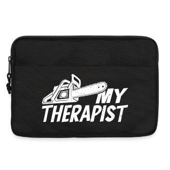 Mon thérapeute - Sacoche pour ordinateur portable 13 pouces - noir - Devant
