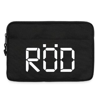 Red - LCD - Laptop bag 13" - black - Front