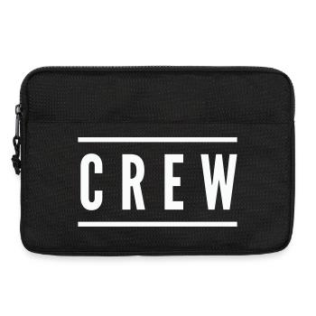 crew_linie- - Sacoche pour ordinateur portable 13 pouces - noir - Devant