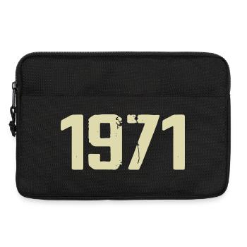 Jubiläum 1971 - Laptoptasche 13" - Schwarz - Vorne