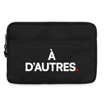 À d’autres - Sacoche pour ordinateur portable 13 pouces - noir - Devant