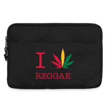 reggae - Sacoche pour ordinateur portable 13 pouces - noir - Devant