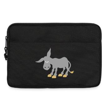 donkey - Laptop bag 13" - black - Front