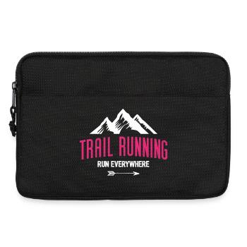 Trail Running – Run Everywhere - Laptop bag 13" - black - Front
