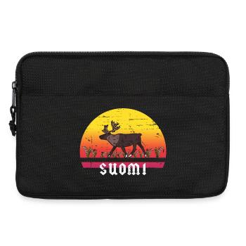 Vacances en Finlande - Sacoche pour ordinateur portable 13 pouces - noir - Devant