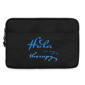 Hula is my therapy - Laptoptasche 13" - Schwarz - Vorne
