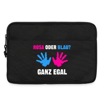 Mama Schwangerschaft Baby Statement Schwanger - Laptoptasche 13" - Schwarz - Vorne