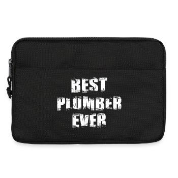Best Plumber Ever - Laptop bag 13" - black - Front