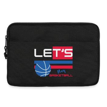 Lest's Play Basketball - Player Basketball - Sacoche pour ordinateur portable 13 pouces - noir - Devant