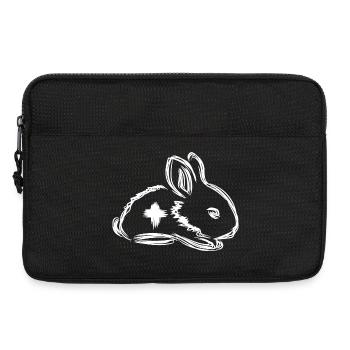 Tierarzt Kaninchen - Laptoptasche 13" - Schwarz - Vorne