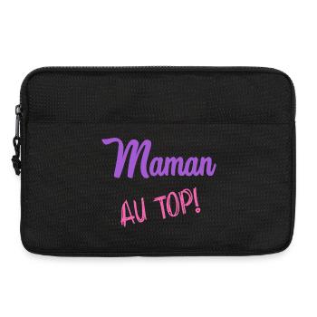 SCHÖNEN MUTTERTAG. MAMA. MUTTERTAG - Laptoptasche 13" - Schwarz - Vorne