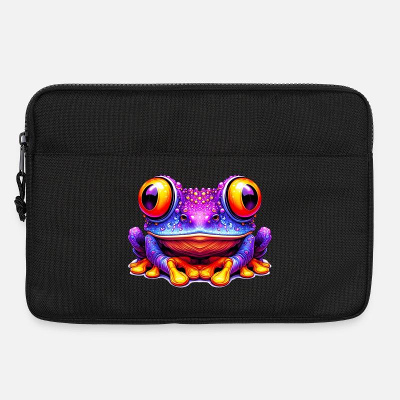 Frosch - Laptoptasche 13" - Schwarz