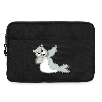 Danse hip-hop Seal - Sacoche pour ordinateur portable 13 pouces - noir - Devant