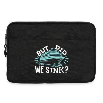 Kreuzfahrtschiff Kreuzfahrt - Laptoptasche 13" - Schwarz - Vorne