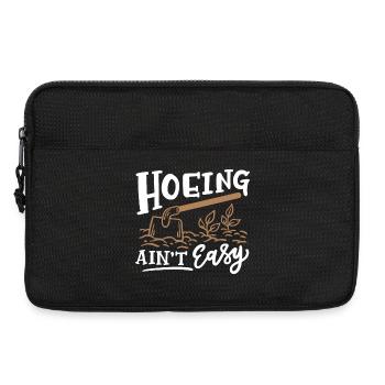 Hacken Gartenarbeit - Laptoptasche 13" - Schwarz - Vorne