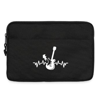 Gitarren Gitarrist Gitarrenspieler - Laptoptasche 13" - Schwarz - Vorne