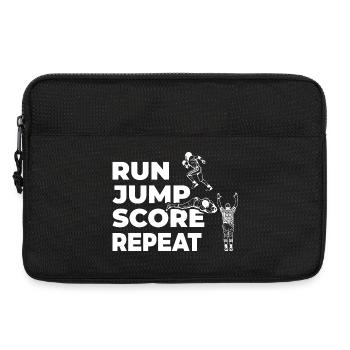 American Football Saying - Laptop bag 13" - black - Front