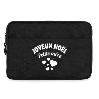 Merry Christmas Little Mother, Christmas - Laptop bag 13" - black - Front