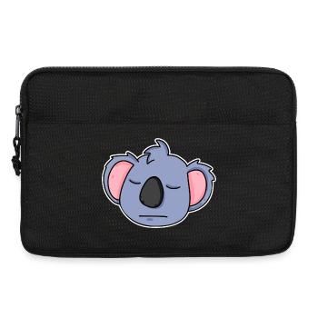 Koala Head Animal Tired - Laptop bag 13" - black - Front