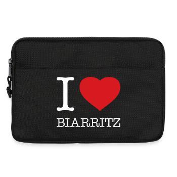 J’ADORE BIARRITZ - Sacoche pour ordinateur portable 13 pouces - noir - Devant
