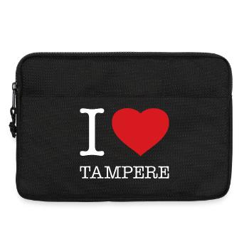 I LOVE TAMPERE - Laptop bag 13" - black - Front