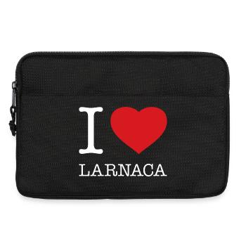 I LOVE LARNACA - Laptoptasche 13" - Schwarz - Vorne