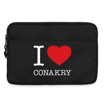 J’ADORE CONAKRY - Sacoche pour ordinateur portable 13 pouces - noir - Devant