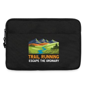 Trail Running - Escape the Ordinary - Laptop bag 13" - black - Front