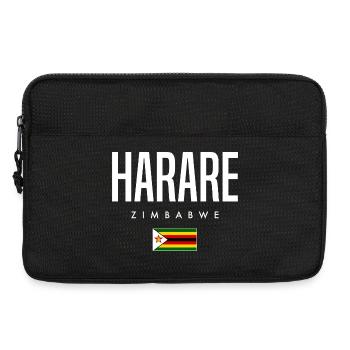 Harare, Zimbabwe - Sacoche pour ordinateur portable 13 pouces - noir - Devant