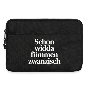 Already Widda Fümmen Zwanzisch 50th birthday - Laptop bag 13" - black - Front