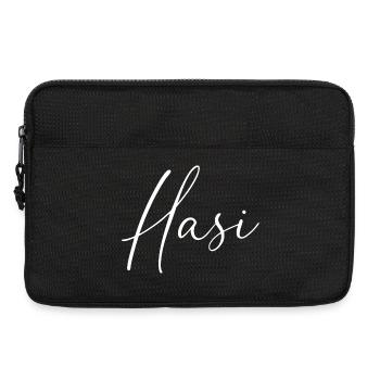 Hasi / Handwriting Design - Laptop bag 13" - black - Front