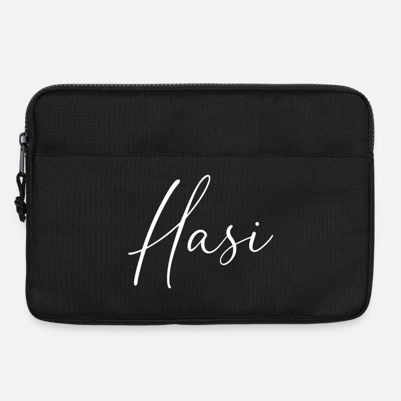 hasi / handschrift design - Laptoptasche 13" - Schwarz