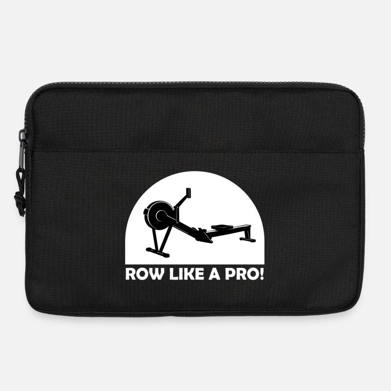 Row Like A Pro! Indoor Rowing - Laptop bag 13" - black