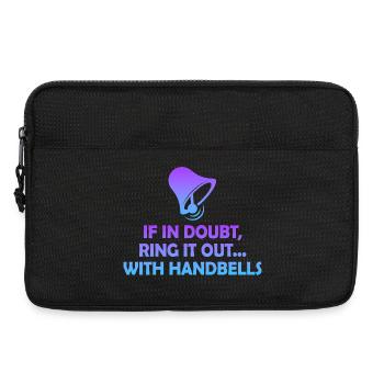 Choir Music Instrument Handbell Choir - Laptop bag 13" - black - Front