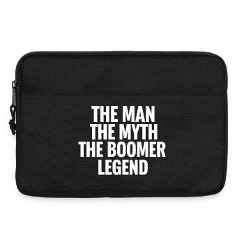 Der Mann Der Mythos Die Boomer-Legende Stolzer Boo - Laptoptasche 13" - Schwarz - Vorne
