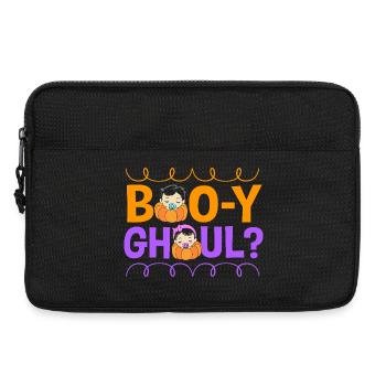 Révélation du sexe d’Halloween - Sacoche pour ordinateur portable 13 pouces - noir - Devant