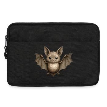Chauve-souris mignon animal mignon costume d’Halloween - Sacoche pour ordinateur portable 13 pouces - noir - Devant
