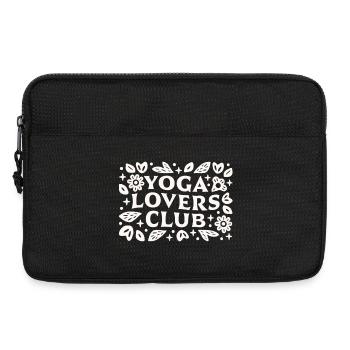 Club d’amateurs de yoga amis yogis drôles qui s’assemblent - Sacoche pour ordinateur portable 13 pouces - noir - Devant